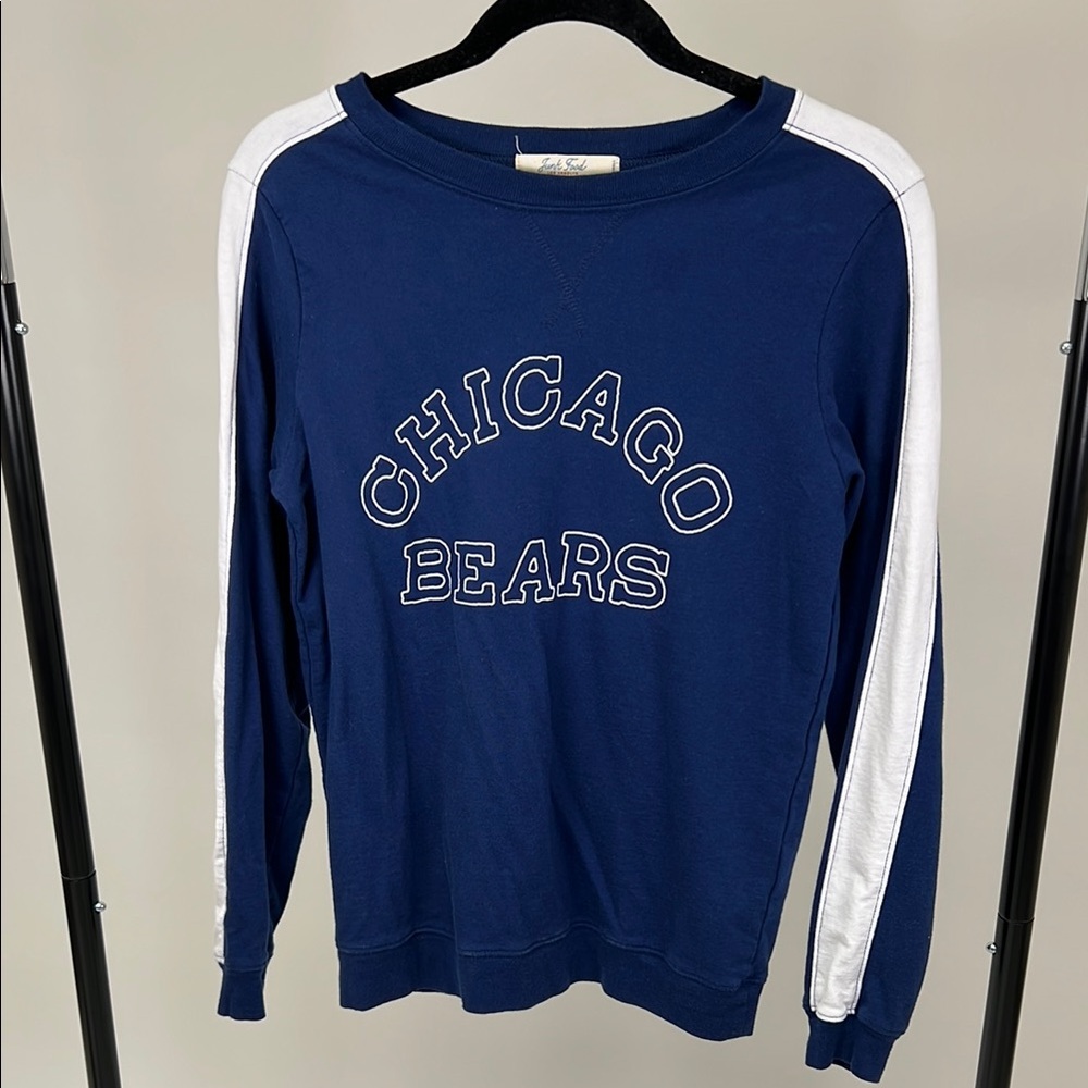 Chicago Bears Blue and White Sweatshirt Size Small - Picture 6 of 9